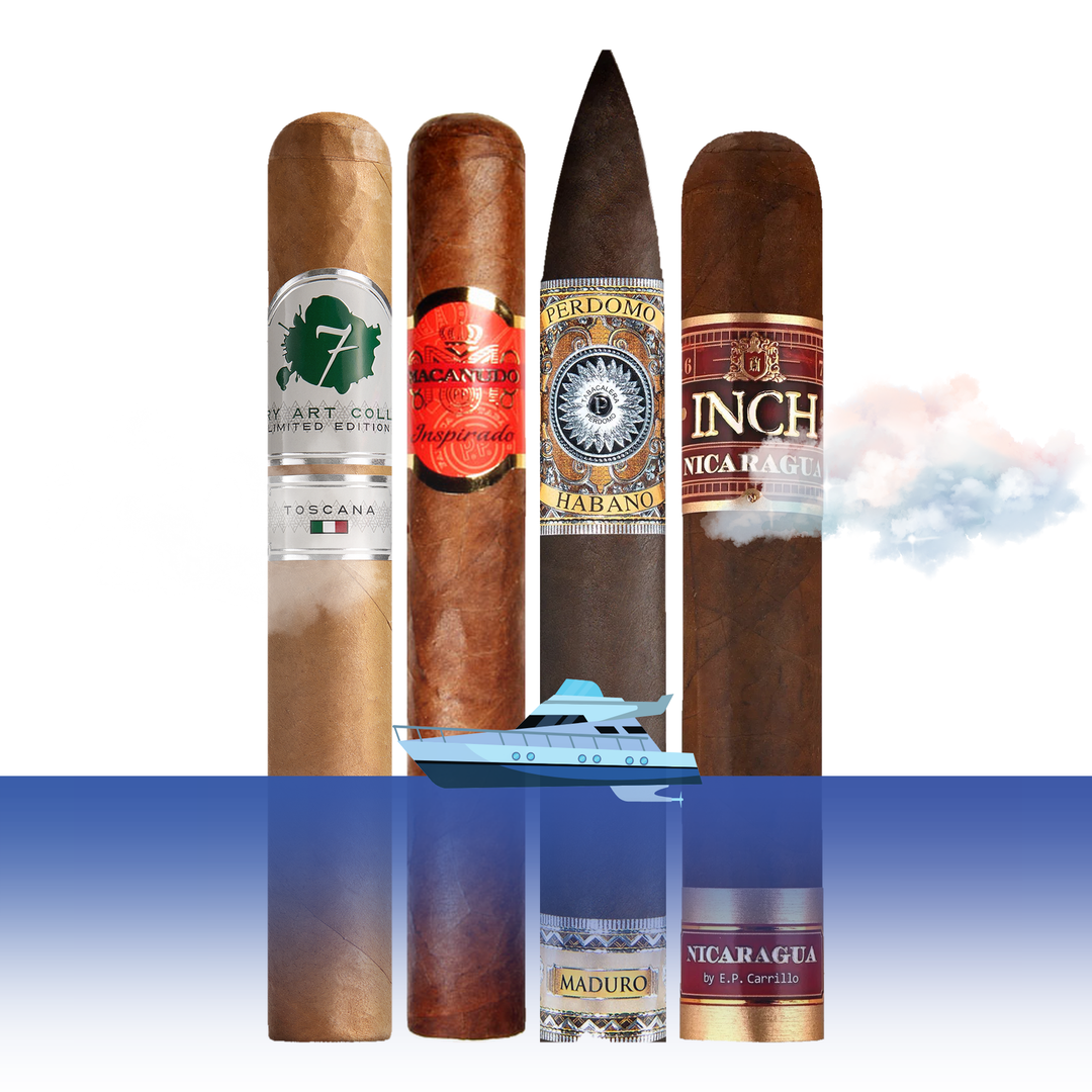 Cigar Inc. The Bay Cruiser Sampler, at Cigar Inc, Woodland Hills