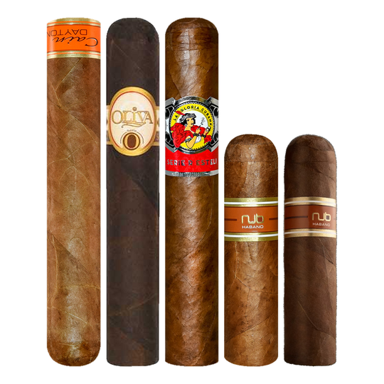Cigar Inc. The Big Fright Sampler, at Cigar Inc, Woodland Hills, clean product view
