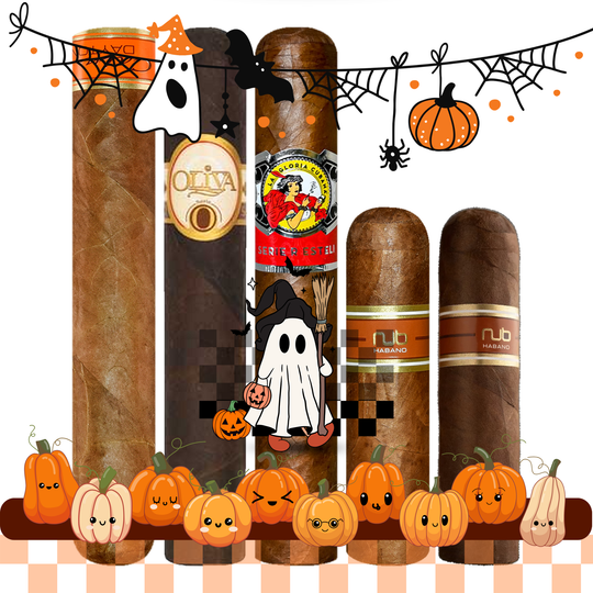Cigar Inc. The Big Fright Sampler, at Cigar Inc, Woodland Hills