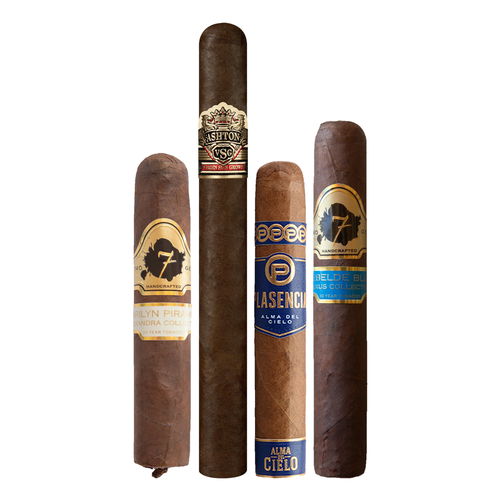 Cigar Inc. The Birdie Four Sampler, at Cigar Inc, Woodland Hills, clean product view