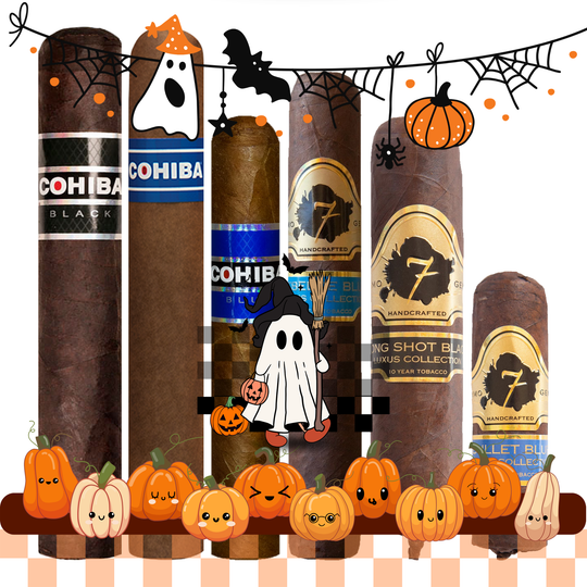 Cigar Inc. The Black & Blue Sampler, at Cigar Inc, Woodland Hills