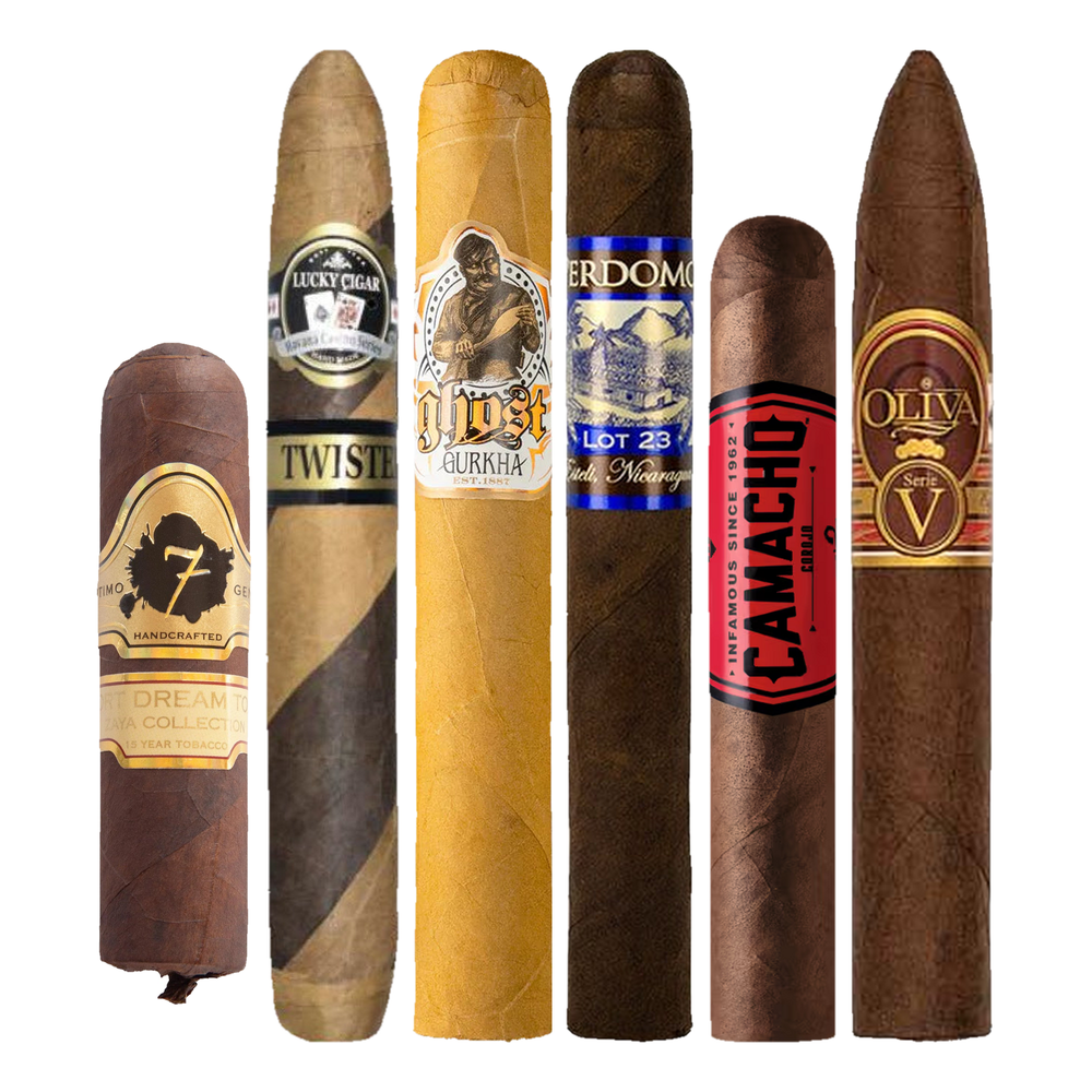 Cigar Inc. The Blue Hour Sampler, at Cigar Inc, Woodland Hills, clean product view