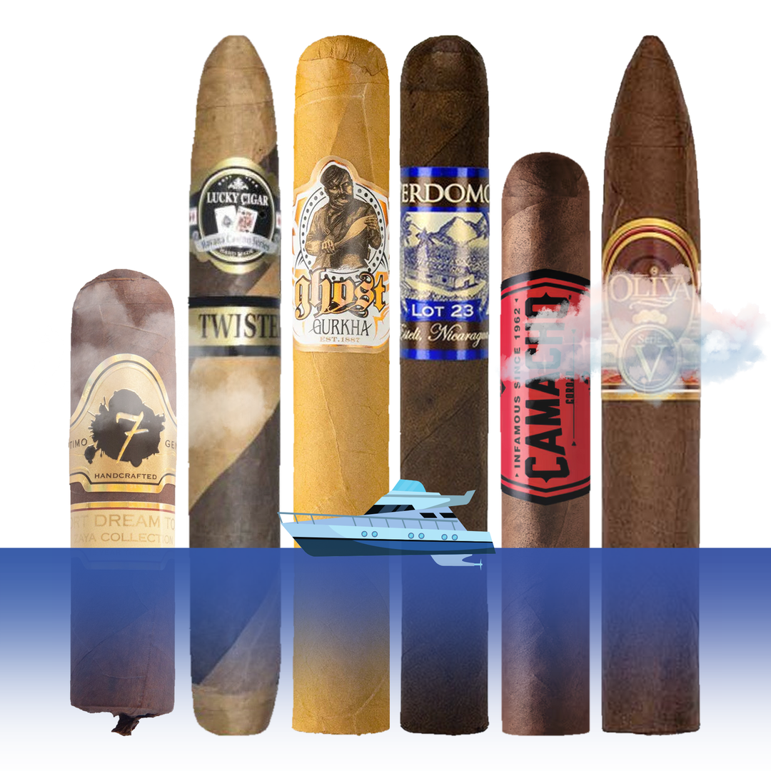 Cigar Inc. The Blue Hour Sampler, at Cigar Inc, Woodland Hills