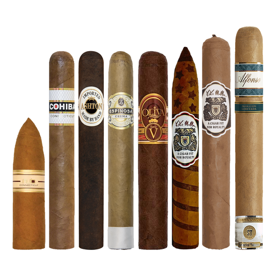 Cigar Inc. The Bonfire Night Sampler, at Cigar Inc, Woodland Hills, clean product view