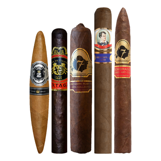 Cigar Inc. The Bouquet Sampler, at Cigar Inc, Woodland Hills, clean product view