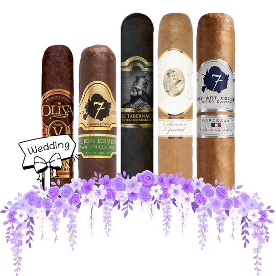 Cigar Inc. The Bridal Party Sampler, at Cigar Inc, Woodland Hills