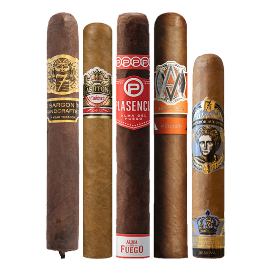 Cigar Inc. The Caddie's Pick Sampler, at Cigar Inc, Woodland Hills, clean product view