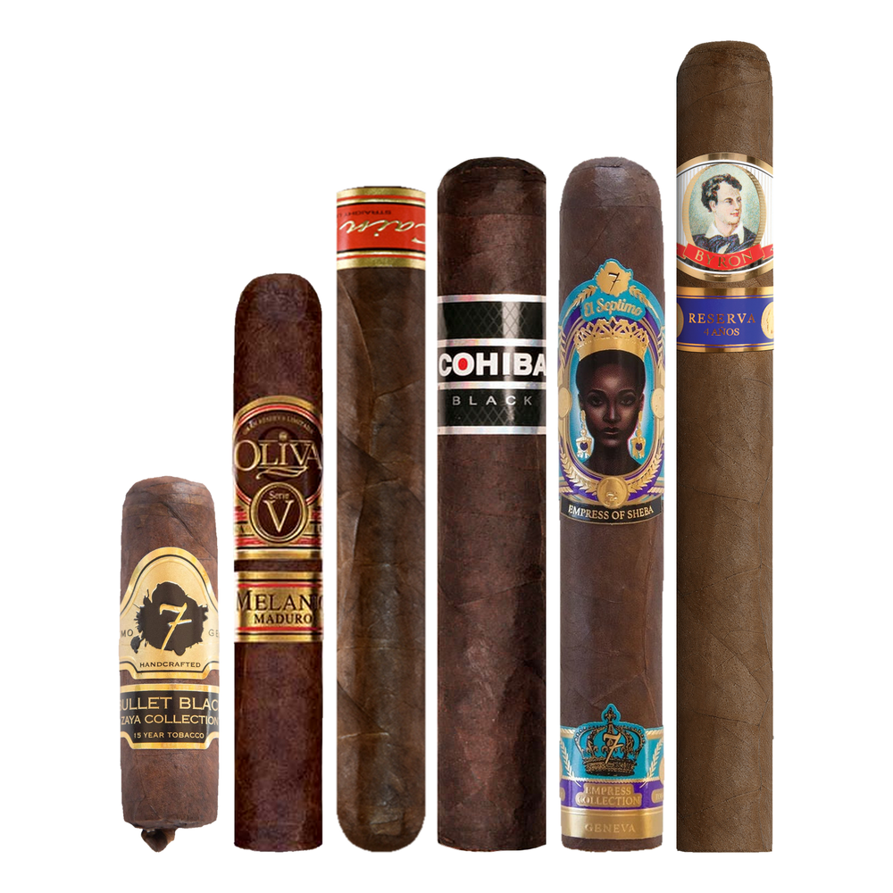 Cigar Inc. The Cake Cutting Sampler, at Cigar Inc, Woodland Hills, clean product view