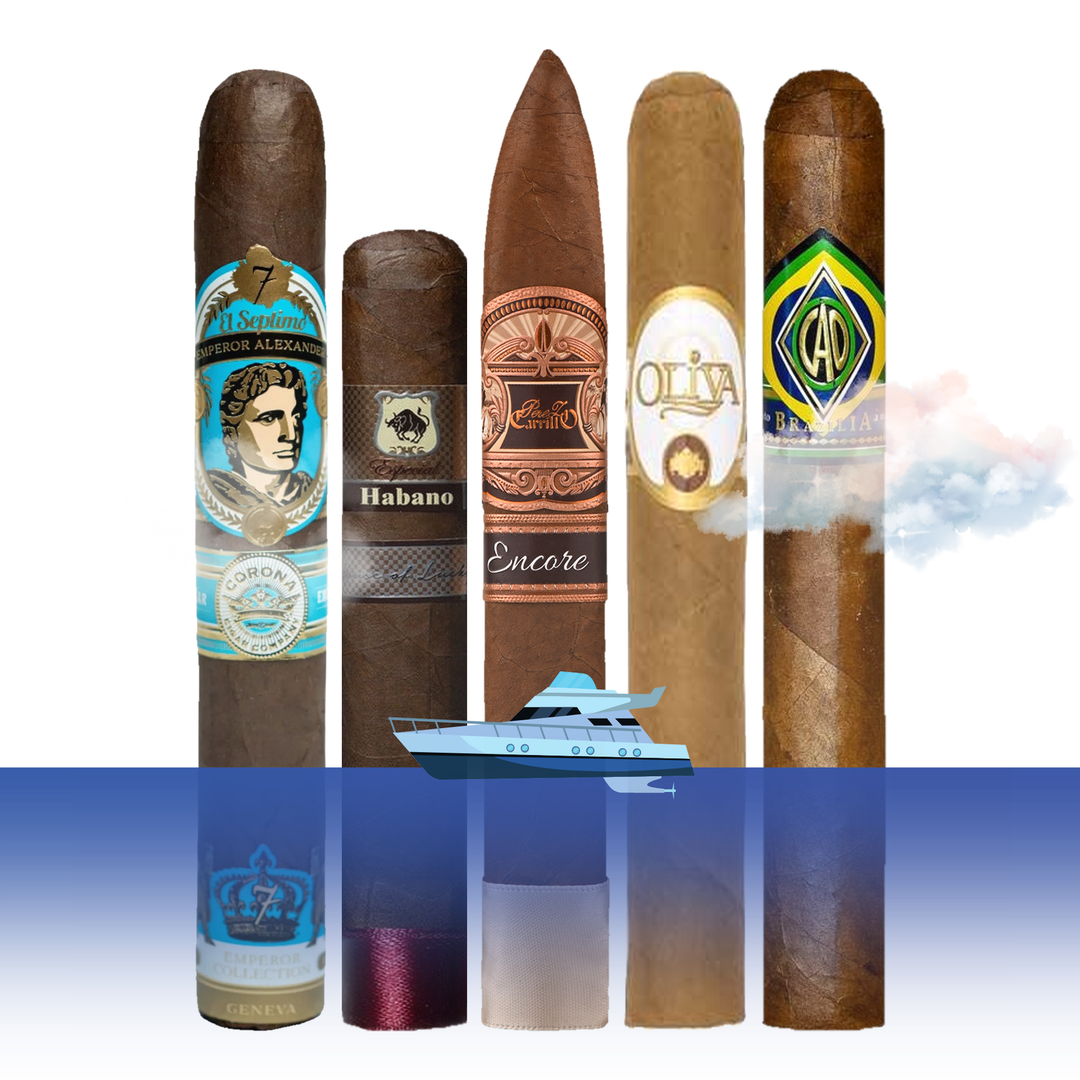 Cigar Inc. The Captain's Table Sampler, at Cigar Inc, Woodland Hills