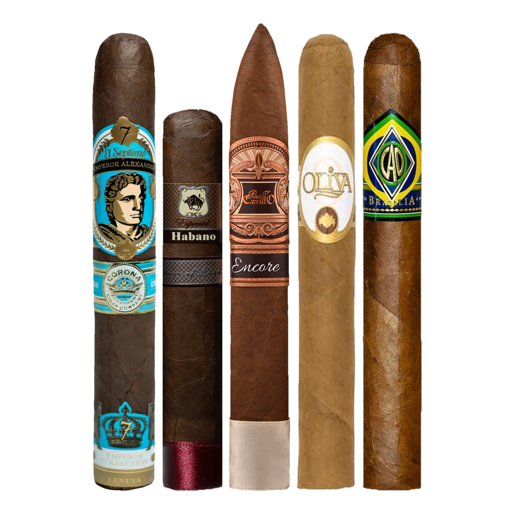 Cigar Inc. The Captain's Table Sampler, at Cigar Inc, Woodland Hills, clean product view