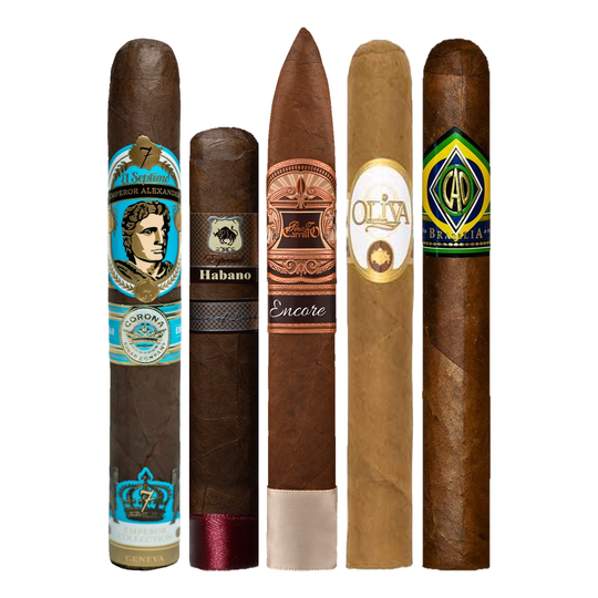 Cigar Inc. The Captain's Table Sampler, at Cigar Inc, Woodland Hills, clean product view