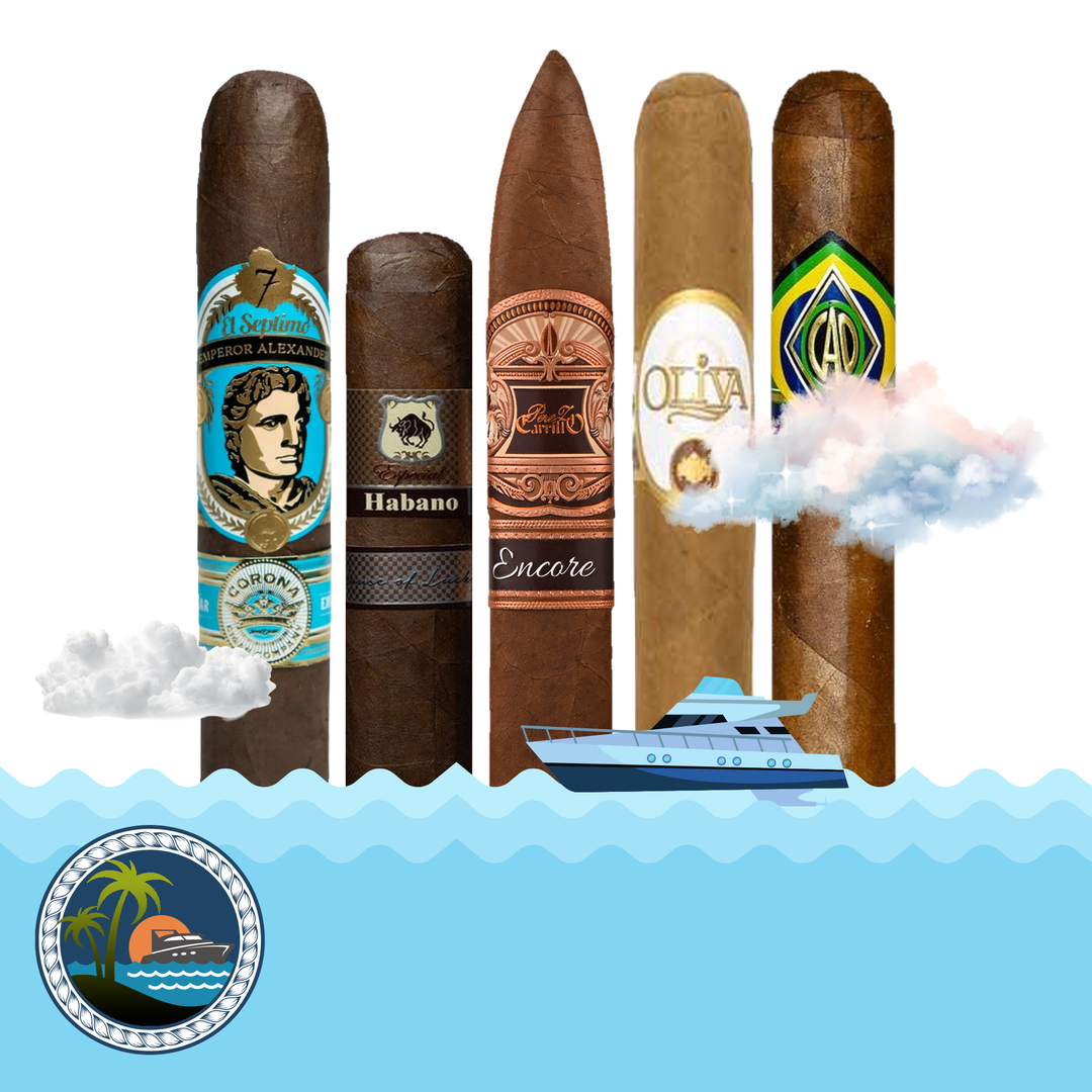 Cigar Inc. The Captain's Table Sampler, at Cigar Inc, Woodland Hills