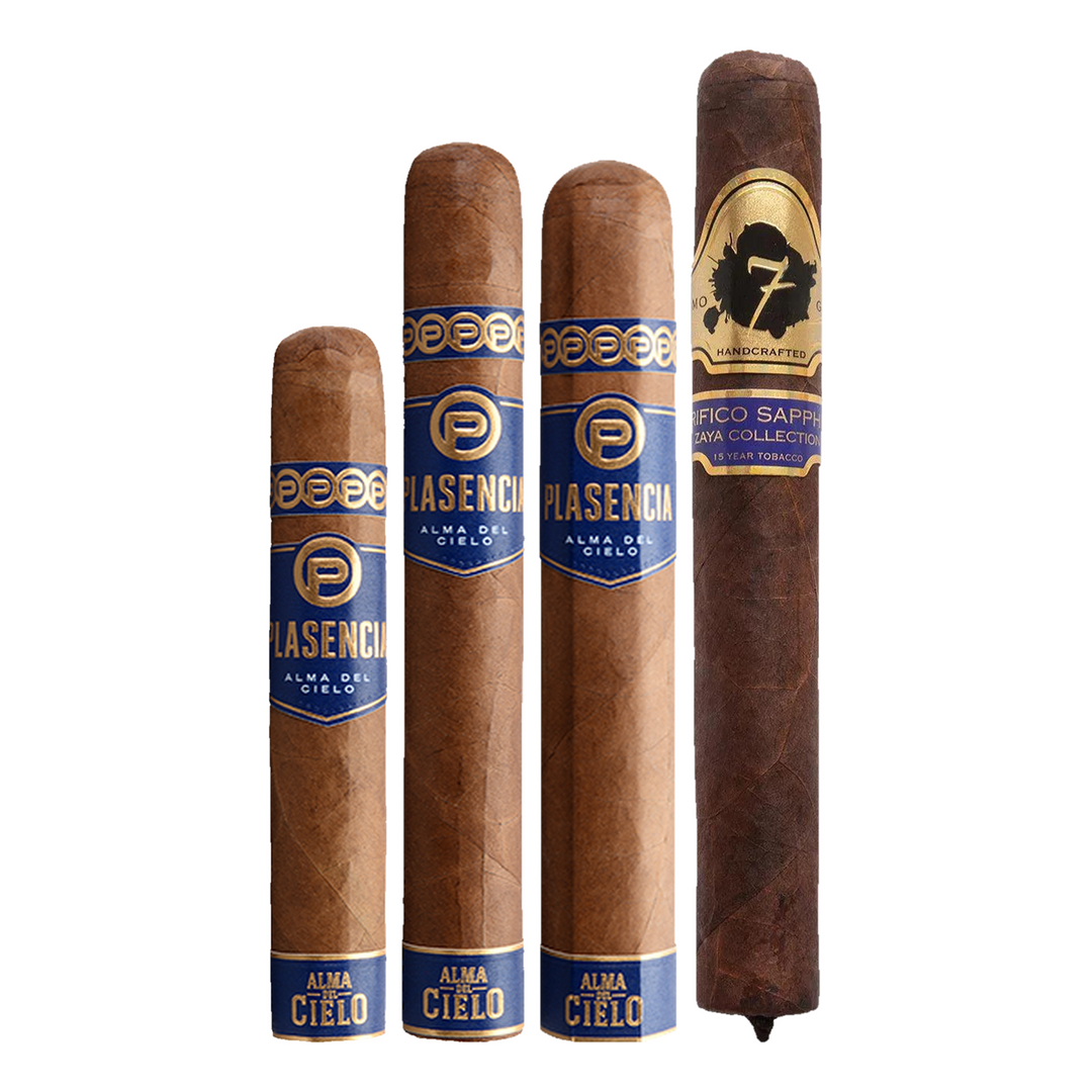 Cigar Inc. The Celestial Four Sampler, at Cigar Inc, Woodland Hills