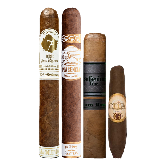Cigar Inc. The Client Dinner Sampler, at Cigar Inc, Woodland Hills, clean product view