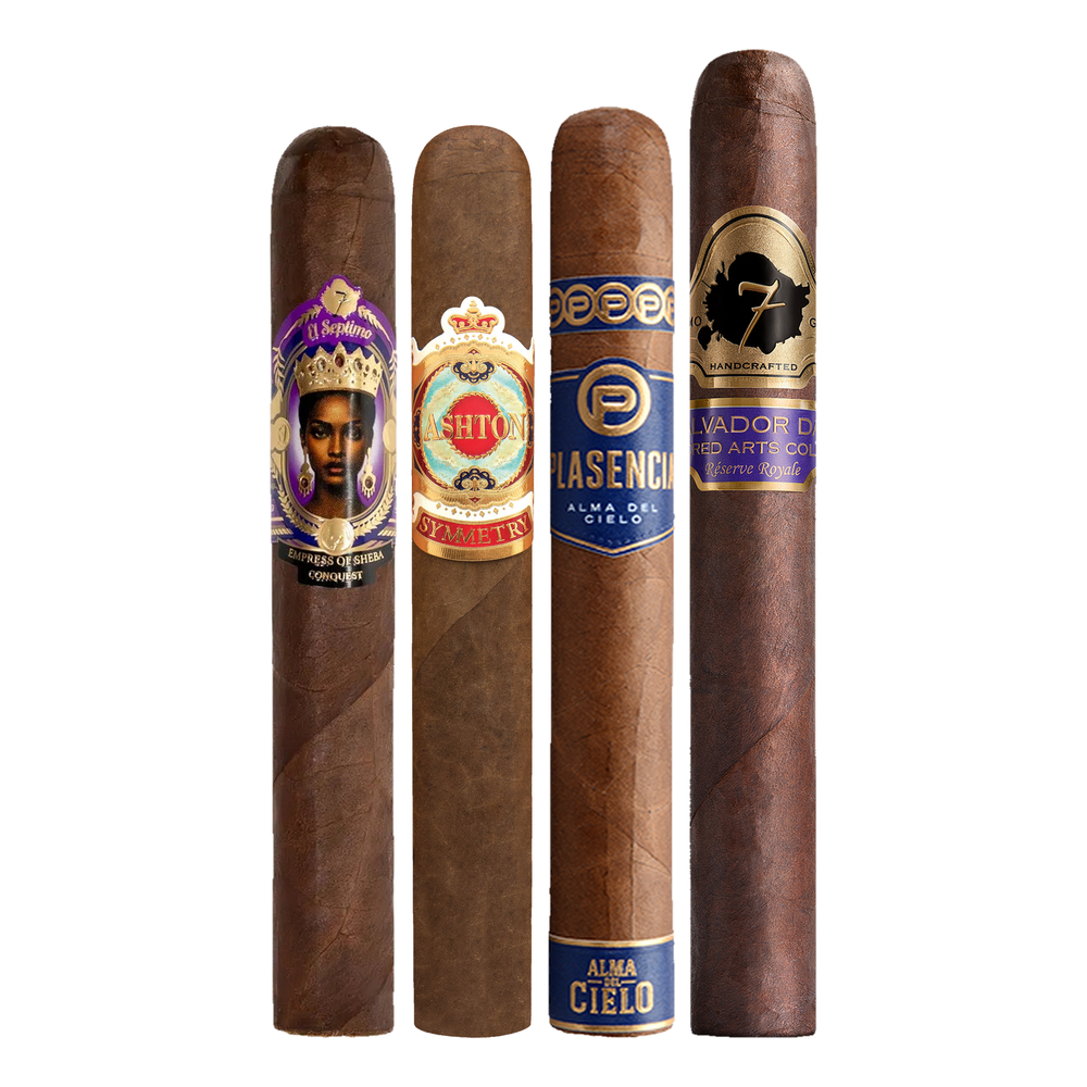 Cigar Inc. The Clubhouse Four Sampler, at Cigar Inc, Woodland Hills, clean product view