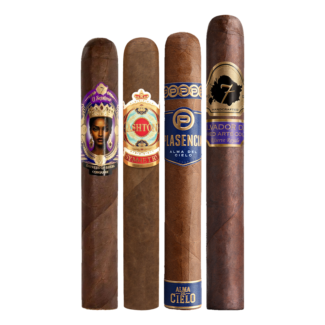 Cigar Inc. The Clubhouse Four Sampler, at Cigar Inc, Woodland Hills, clean product view