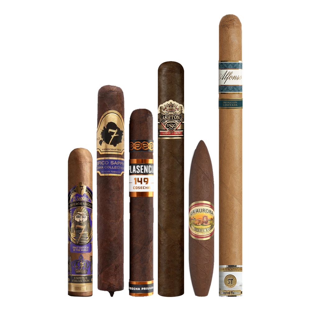 Cigar Inc. The Contrail Sampler, at Cigar Inc, Woodland Hills, clean product view