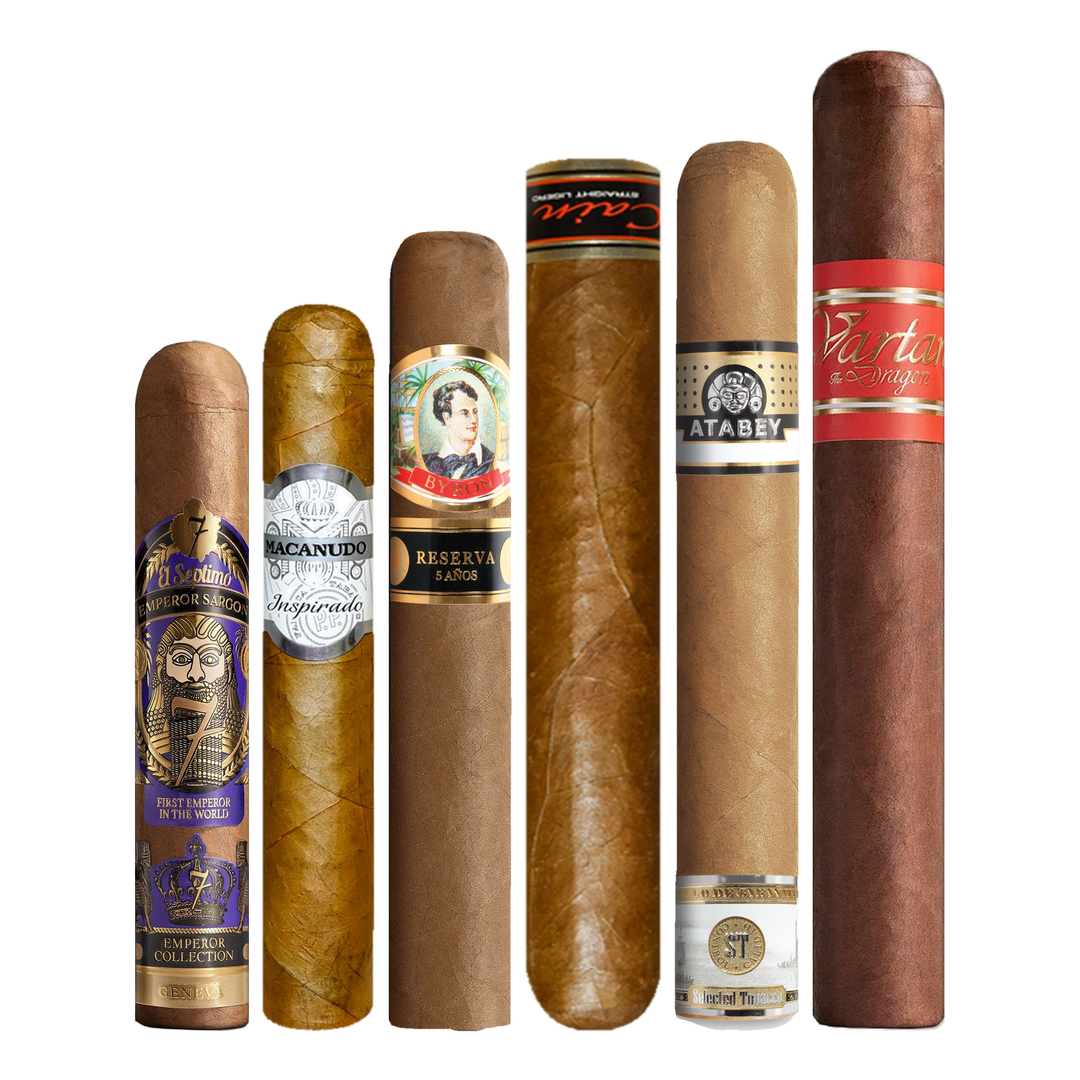 Cigar Inc. The Couples Table Sampler, at Cigar Inc, Woodland Hills, clean product view