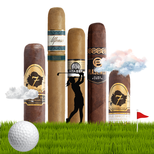 Cigar Inc. The Course Record Sampler, at Cigar Inc, Woodland Hills