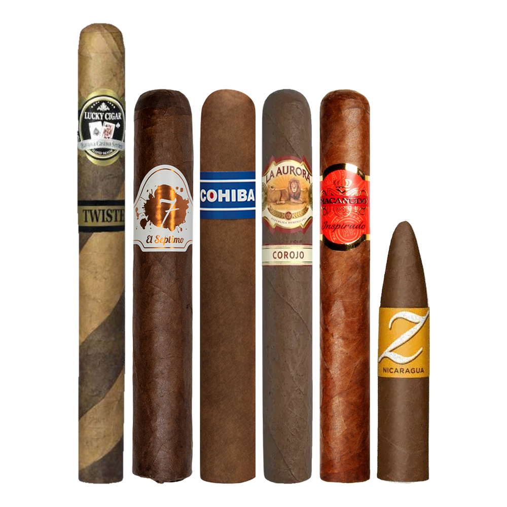Cigar Inc. The Coven Sampler, at Cigar Inc, Woodland Hills, clean product view