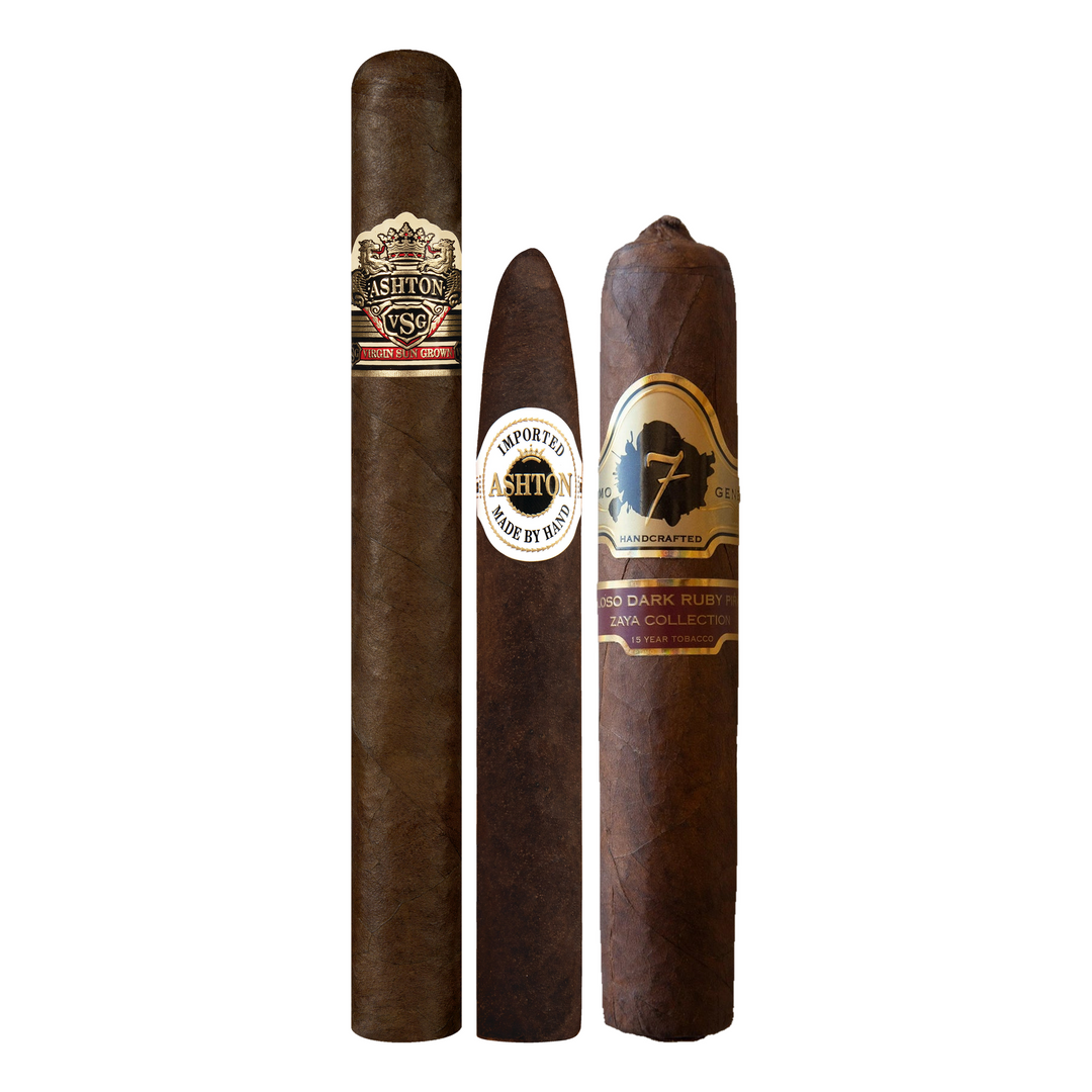 Cigar Inc. The Crimson Night Trio Sampler, at Cigar Inc, Woodland Hills