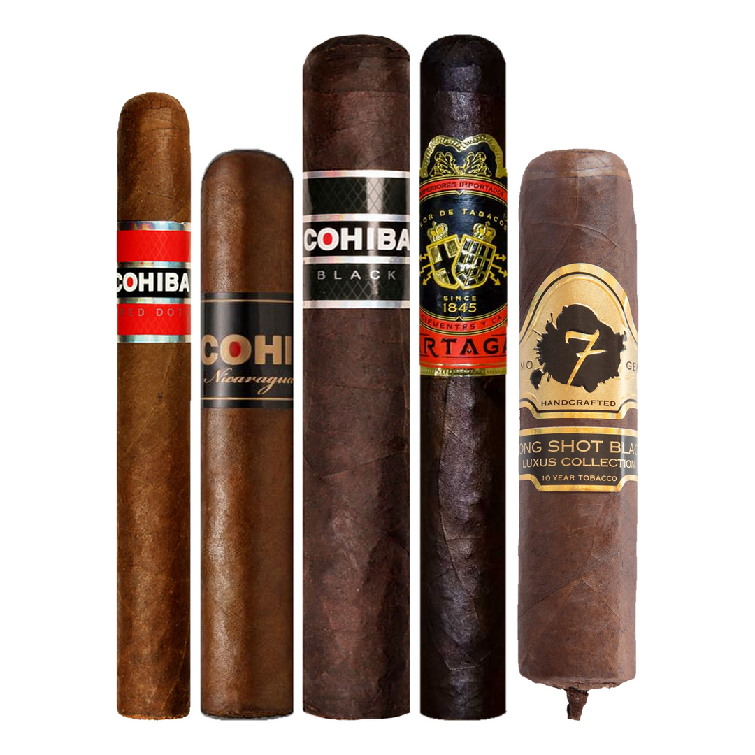 Cigar Inc. The Crystal Night Sampler, at Cigar Inc, Woodland Hills