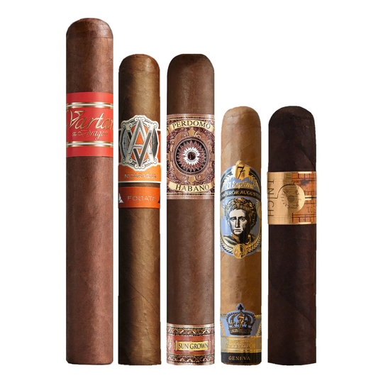 Cigar Inc. The Curb Appeal Sampler, at Cigar Inc, Woodland Hills, clean product view
