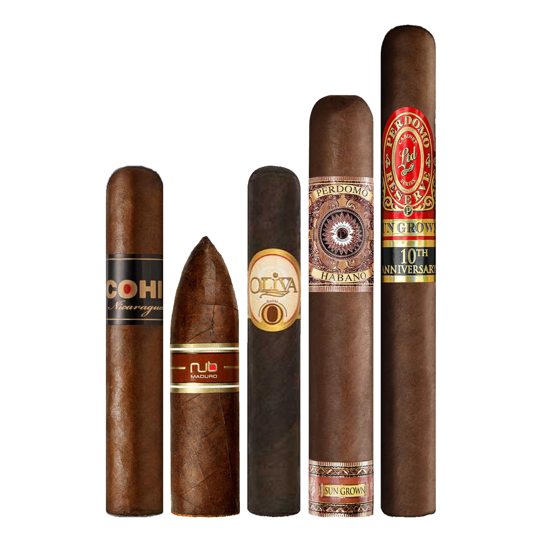 Cigar Inc. The Dark Harbor Medium to Full Strength Sampler, at Cigar Inc, Woodland Hills