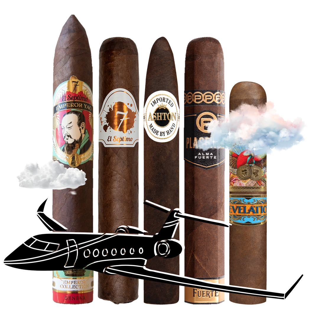 Cigar Inc. The Departure Lounge Sampler, at Cigar Inc, Woodland Hills