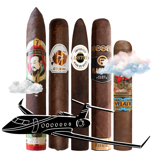 Cigar Inc. The Departure Lounge Sampler, at Cigar Inc, Woodland Hills