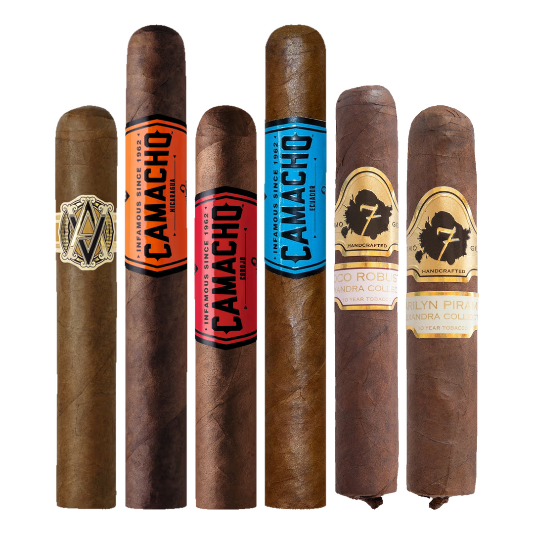Cigar Inc. The Dinner Table Six Sampler, at Cigar Inc, Woodland Hills