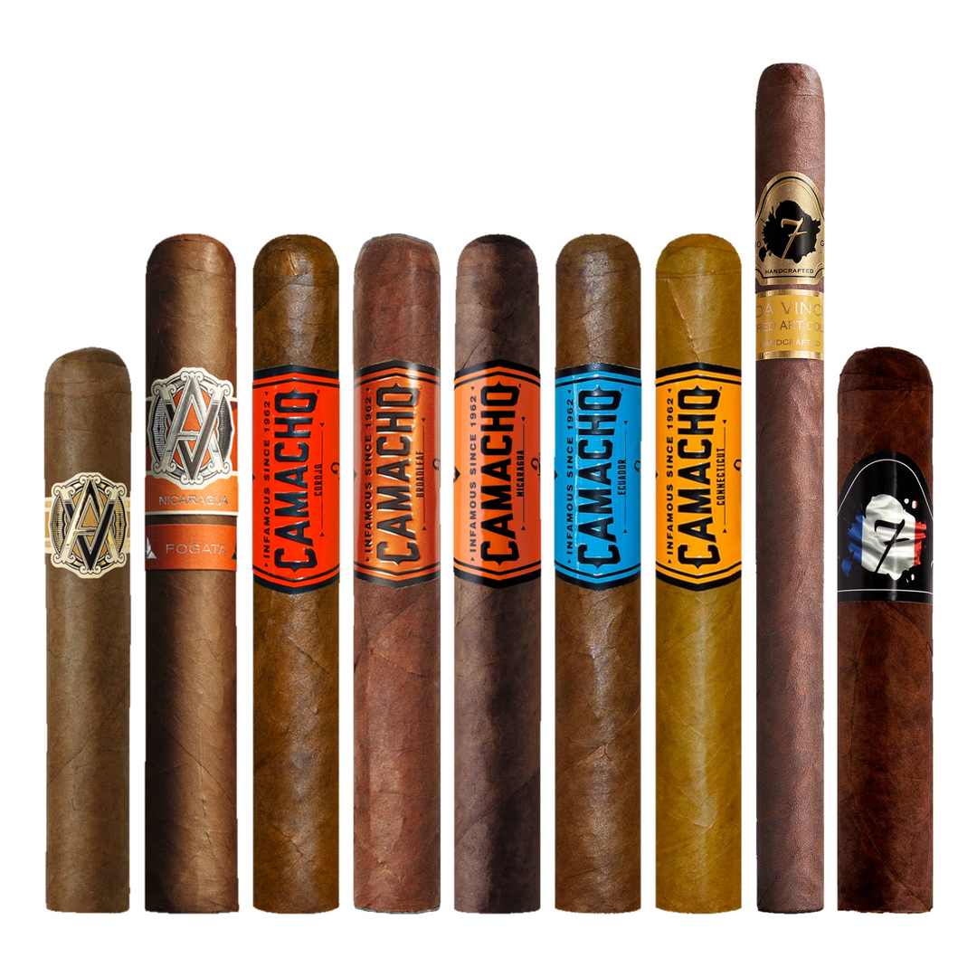 Cigar Inc. The Discovery Nine Sampler, at Cigar Inc, Woodland Hills