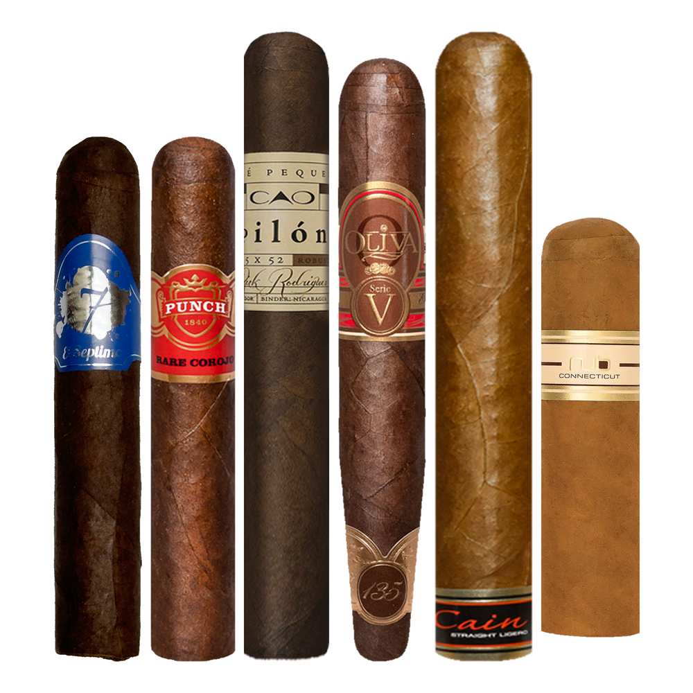 Cigar Inc. The Dockside Sampler, at Cigar Inc, Woodland Hills, clean product view