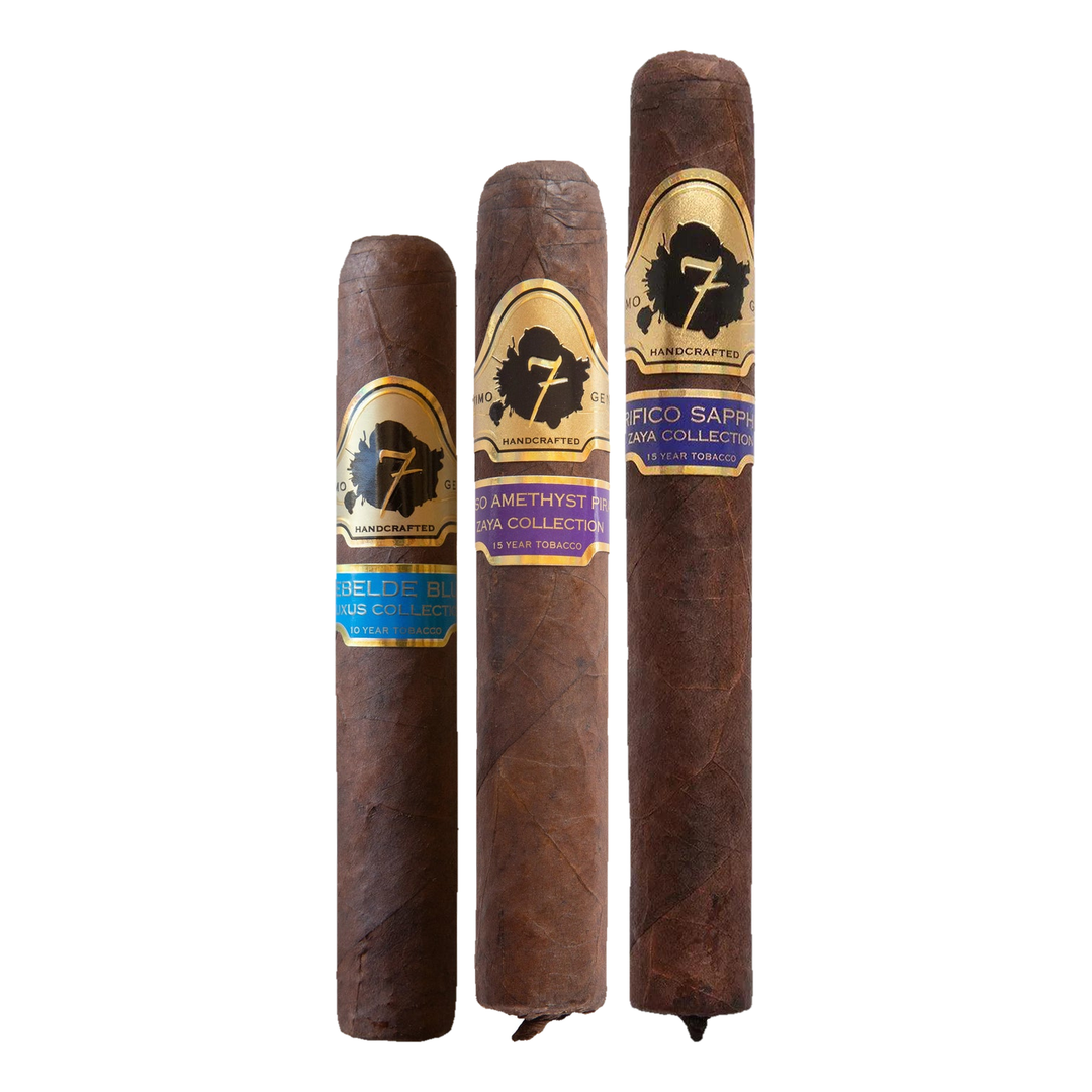 Cigar Inc. The El Septimo Jewel Trio Sampler, at Cigar Inc, Woodland Hills