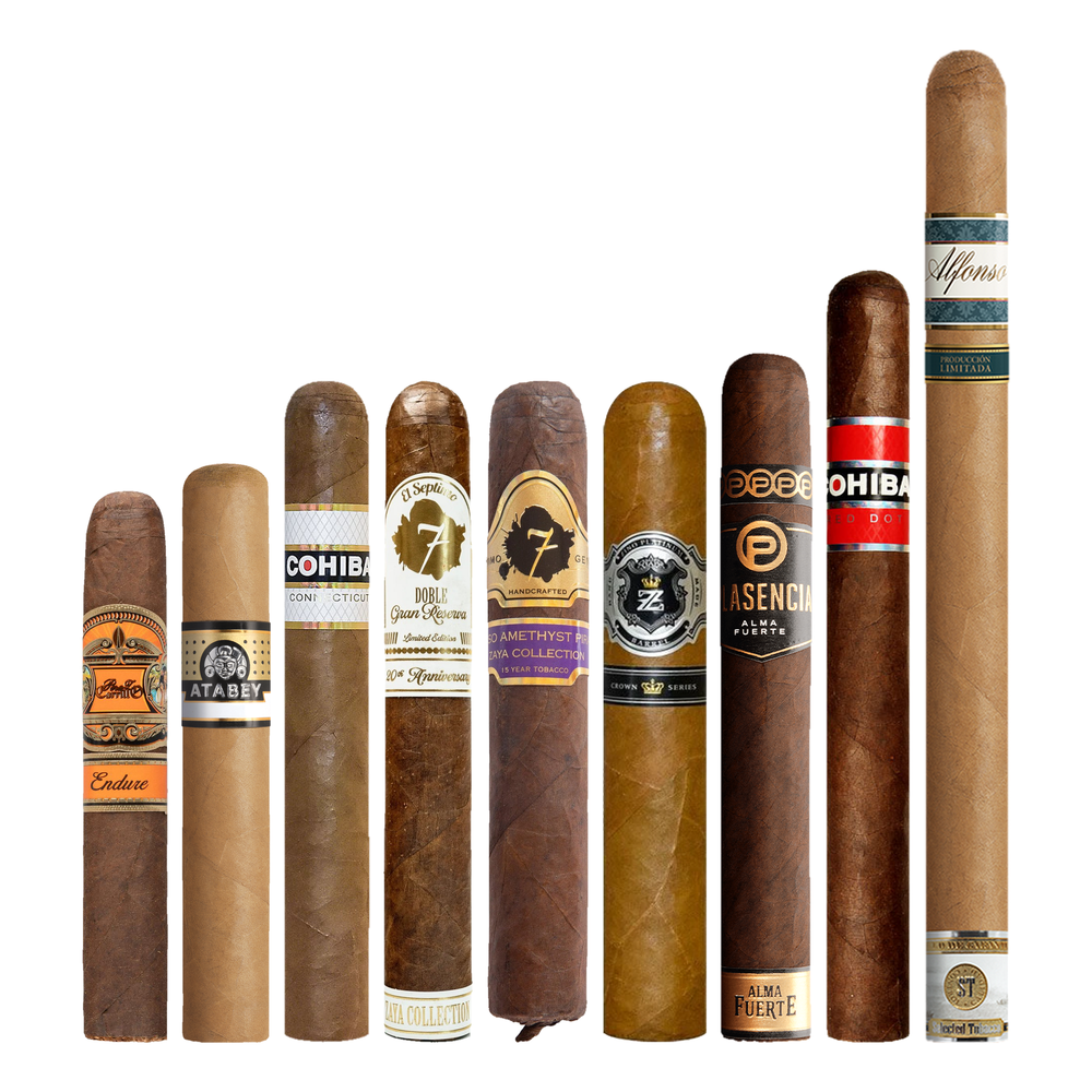 Cigar Inc. The Engagement Sampler, at Cigar Inc, Woodland Hills, clean product view
