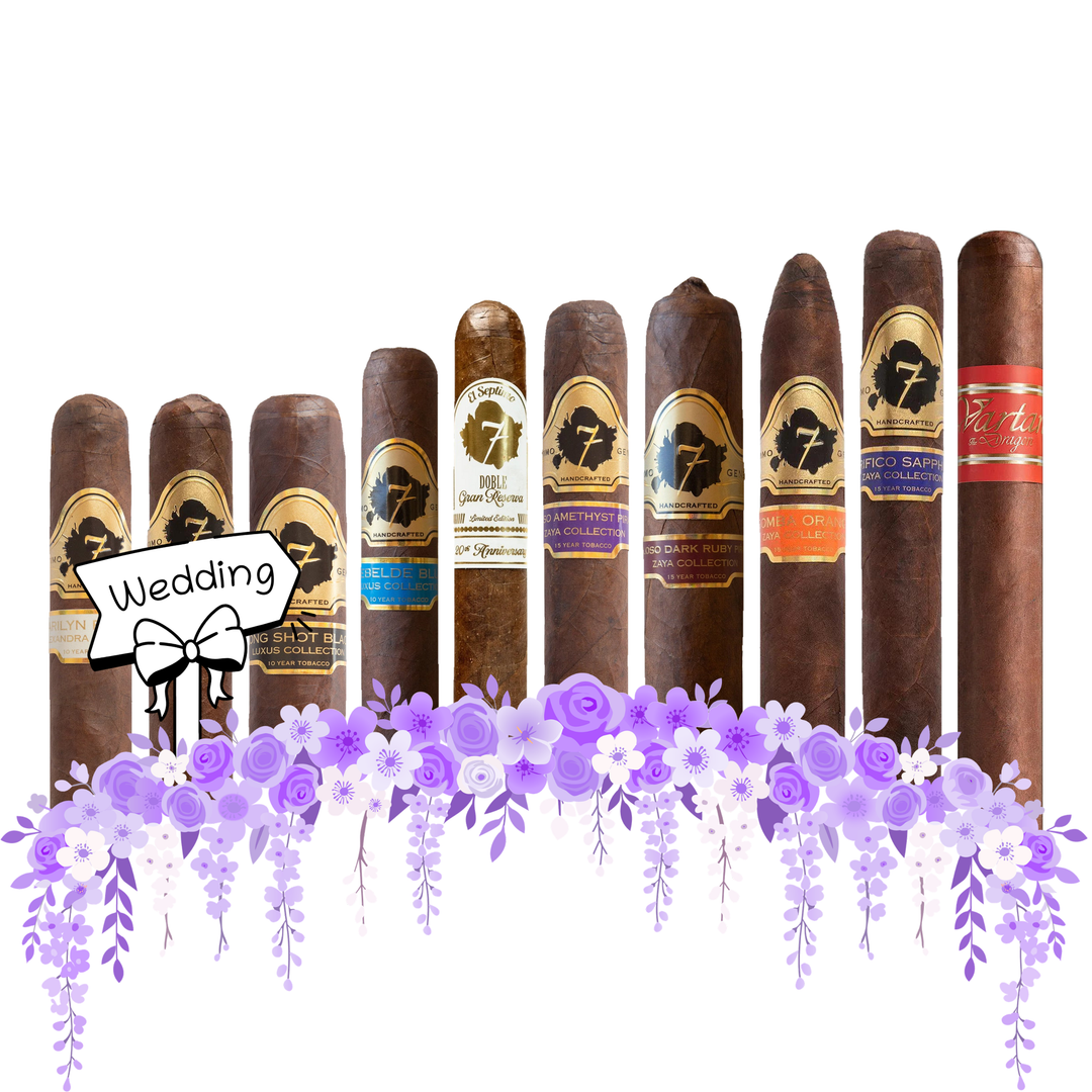 Cigar Inc. The Estate Wedding Sampler, at Cigar Inc, Woodland Hills