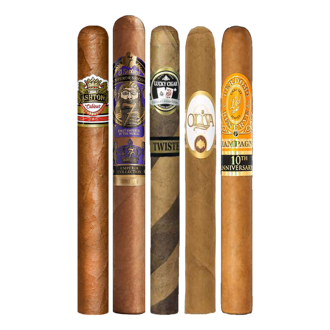 Cigar Inc. The Evening Length Churchill Sampler, at Cigar Inc, Woodland Hills