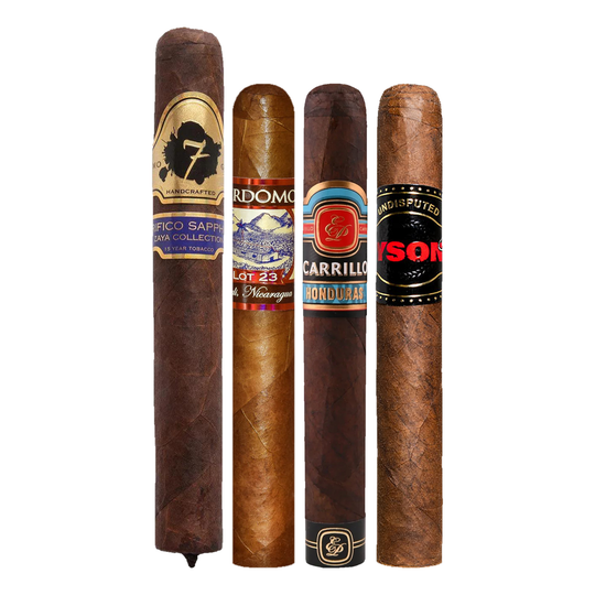 Cigar Inc. The Executive Suite Sampler, at Cigar Inc, Woodland Hills, clean product view