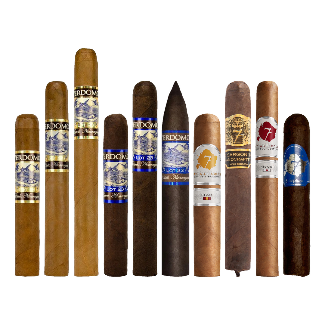 Cigar Inc. The Family Table 10 Sampler, at Cigar Inc, Woodland Hills