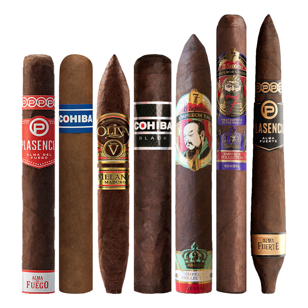 Cigar Inc. The Father of the Bride Sampler, at Cigar Inc, Woodland Hills, clean product view