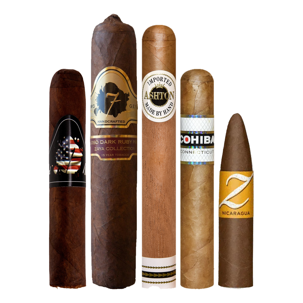 Cigar Inc. The Final Approach Sampler, at Cigar Inc, Woodland Hills, clean product view