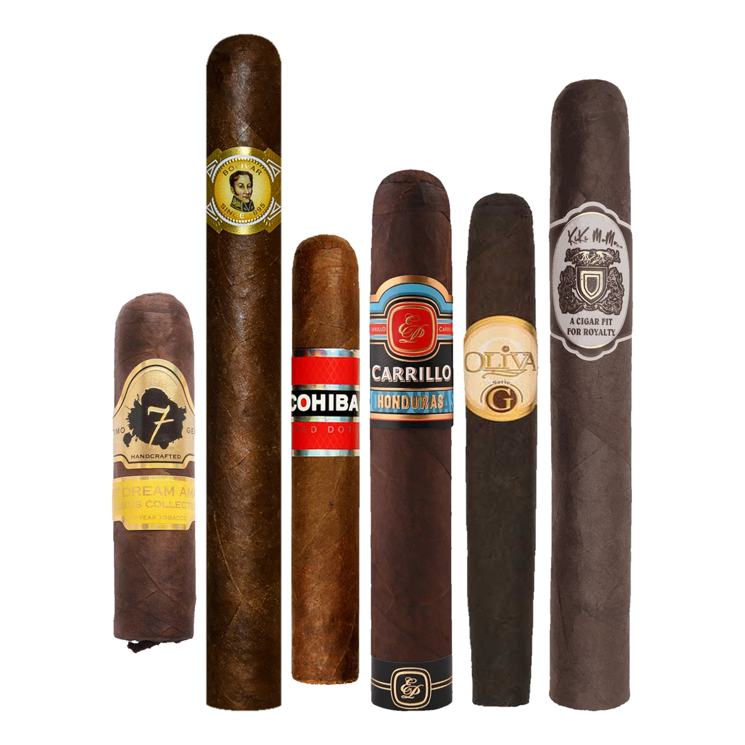 Cigar Inc. The First Mate Sampler, at Cigar Inc, Woodland Hills, clean product view