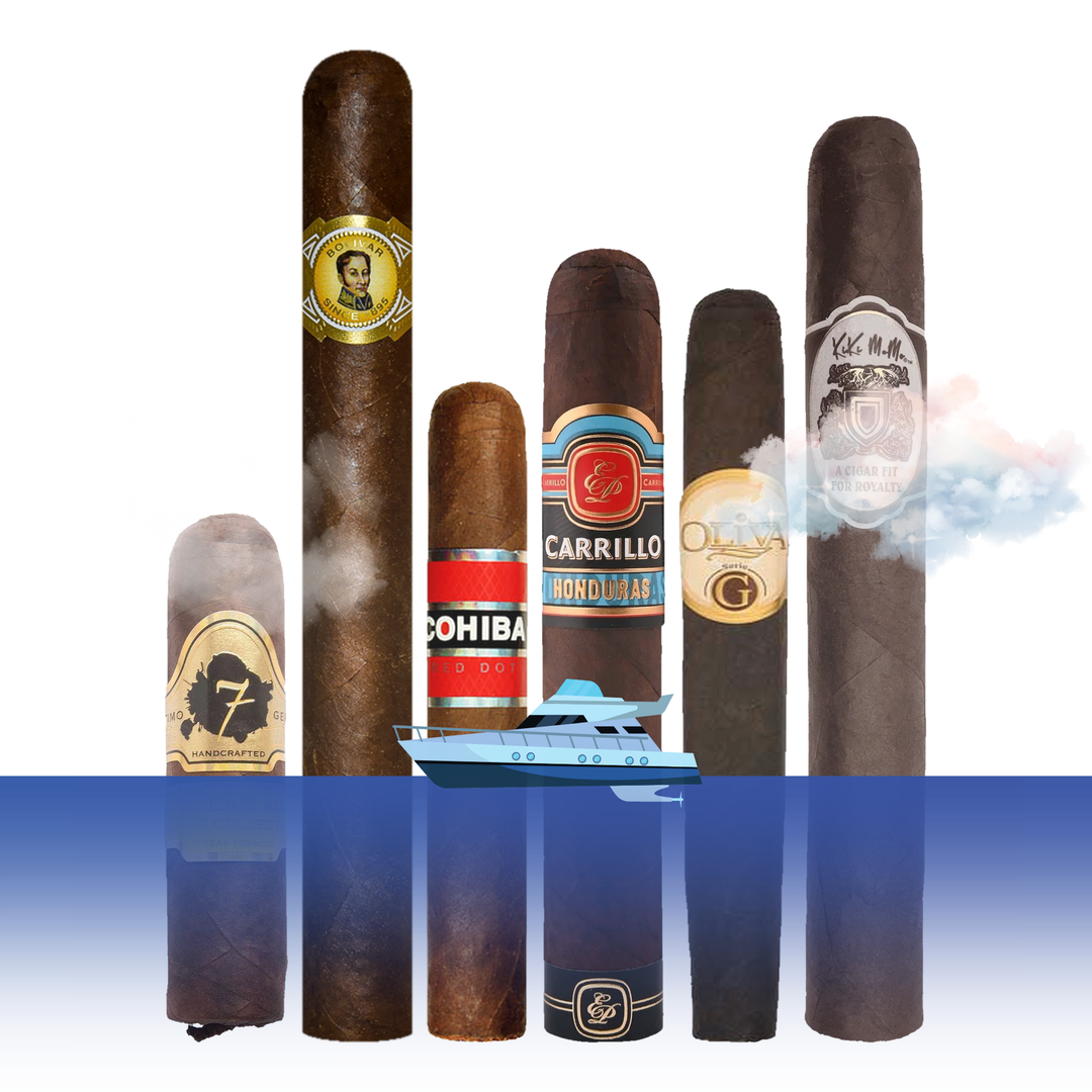 Cigar Inc. The First Mate Sampler, at Cigar Inc, Woodland Hills