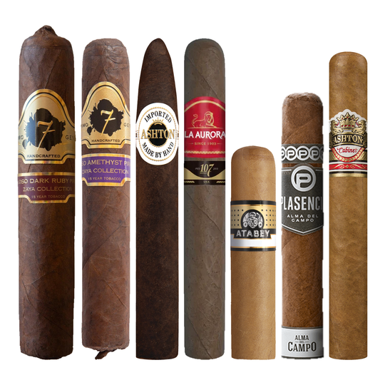 Cigar Inc. The First Officer Sampler, at Cigar Inc, Woodland Hills, clean product view