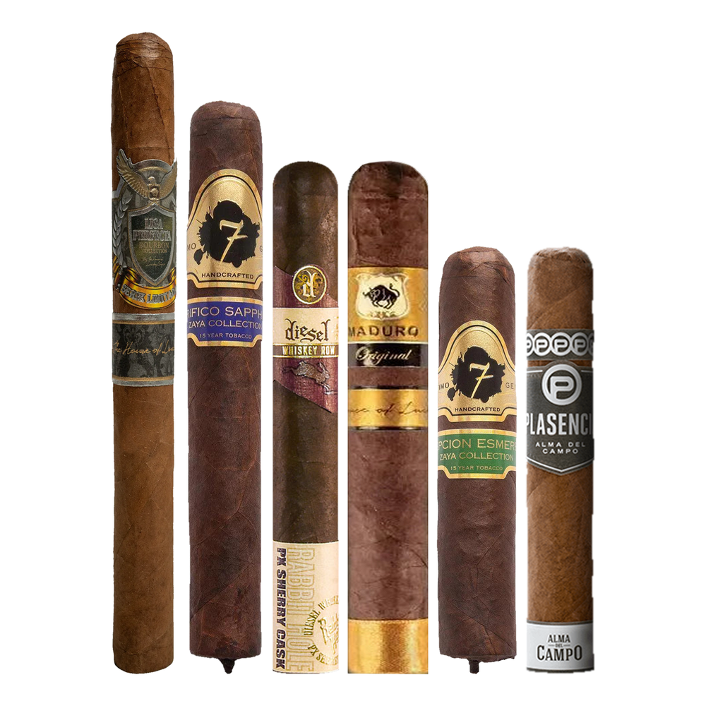 Cigar Inc. The First Showing Sampler, at Cigar Inc, Woodland Hills, clean product view