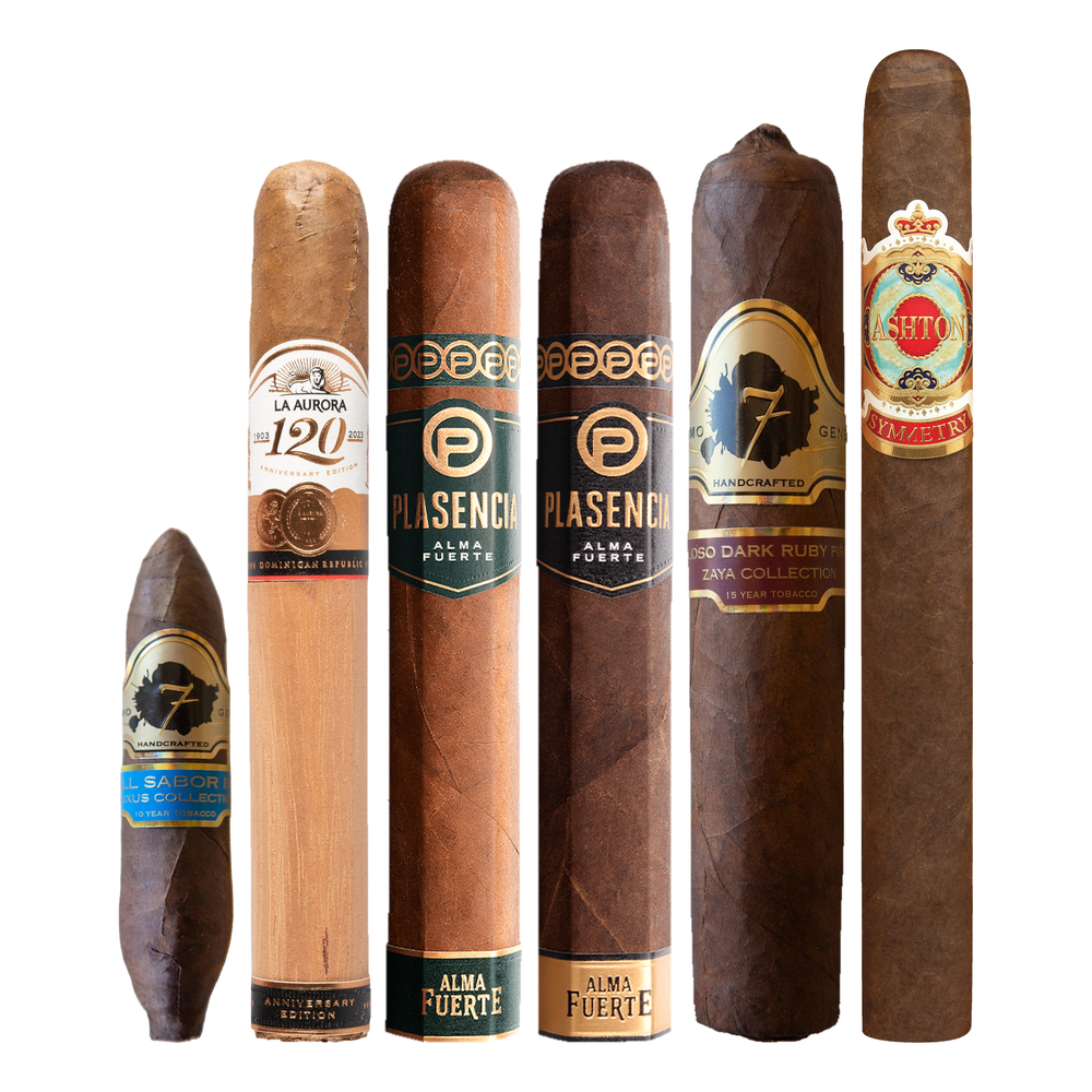 Cigar Inc. The Flybridge Sampler, at Cigar Inc, Woodland Hills, clean product view