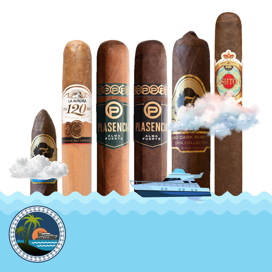 Cigar Inc. The Flybridge Sampler, at Cigar Inc, Woodland Hills