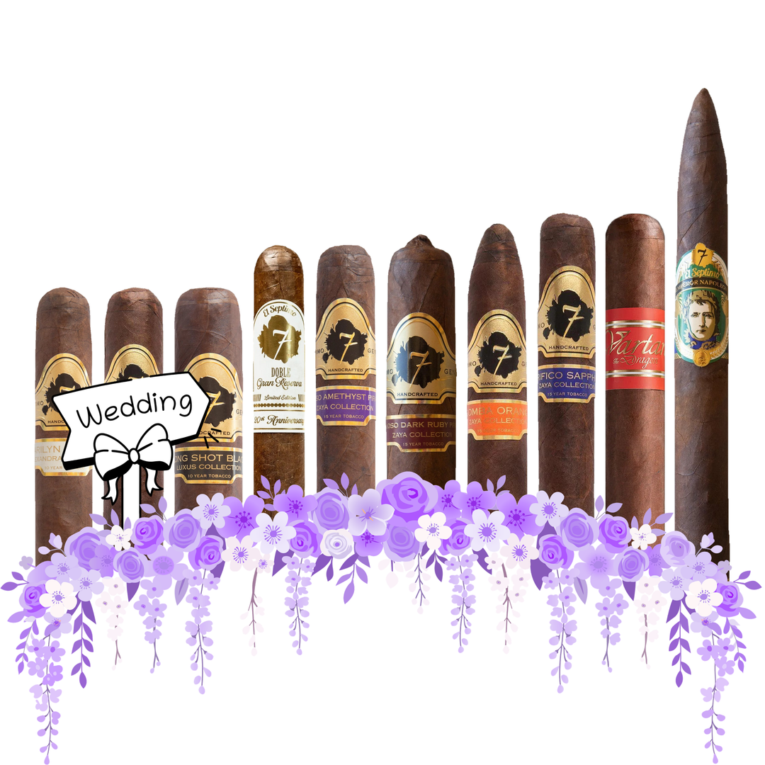 Cigar Inc. The Formal Wedding Sampler, at Cigar Inc, Woodland Hills