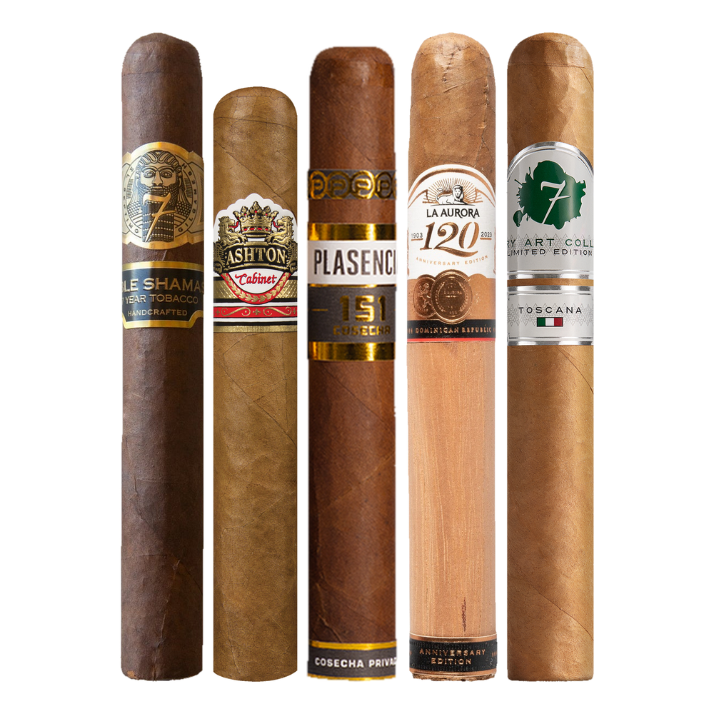Cigar Inc. The Front Nine Sampler, at Cigar Inc, Woodland Hills, clean product view