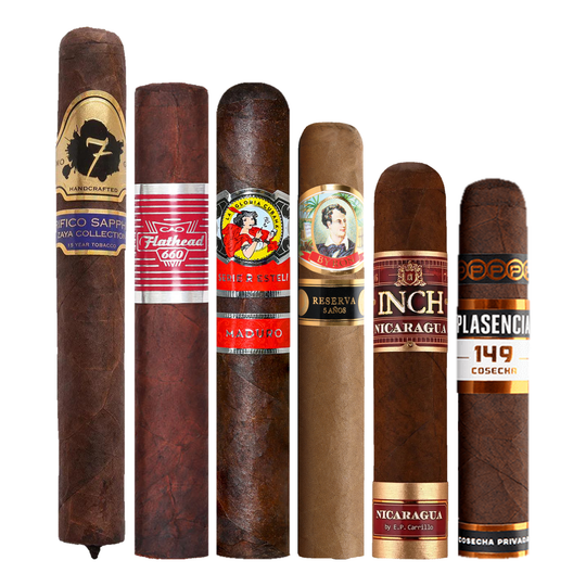 Cigar Inc. The Full Moon Fury Sampler, at Cigar Inc, Woodland Hills, clean product view